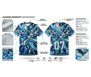 เสื้อแข่งอีสปอร์ตแบบซับลิเมชั่นสั่งทำพิเศษจากวอลสัน อินดัสทรี ชุดยูนิฟอร์มสำหรับเล่นเกมและกีฬาทุกฤดูกาล - Product Image 4