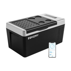 Refrigerador EUHOMY de 12 Voltios, Enfriador Eléctrico con Compresor de 19QT (18L), Control por Aplicación, Refrigerador Portátil para Automóvil de 12/24V CC - Product Image 1