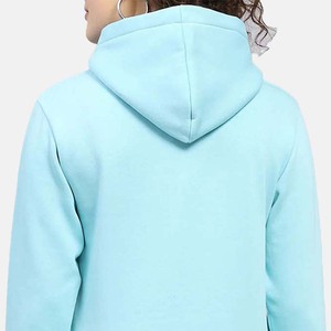 Sweat à capuche surdimensionné en coton 100% imprimé sur mesure pour femmes, style décontracté d'hiver, respirant, écologique, anti-rétrécissement, séchage rapide - Product Image 6