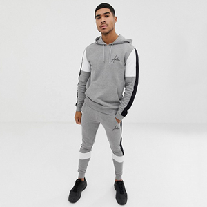 Ensemble de survêtement grande taille orange personnalisé pour homme – Nouveau look tendance : sweat à capuche et pantalon de jogging – Vêtements décontractés très demandés - Product Image 2