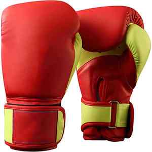 Five B Professional Training Gear Boxing <b>Gloves</b> For Men And Women Featuring Superior Impact Resistance & Anatomical Fit Leather - Product Image 1