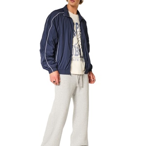 Streetwear Manufacturer Custom <b>Jacket</b> Casual Reflective Nylon Waterproof Windbreaker <b>Men's</b> summer <b>Jacket</b> - Product Image 4