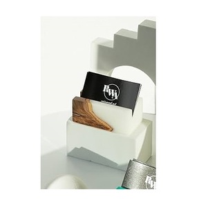 Wholesale Manufacturer Office Storage Desktop <b>Card</b> Holder Most Attractive Top Demanding Wood Resin <b>Card</b> Holder Low MOQ - Product Image 1