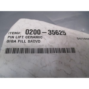 AMAT 0200-35625 PIN, LIFT, CERAMIC, GIGA-FILL - Equipo y piezas de semiconductores de confianza de la marca global Trusted Global Legacy - Product Image 4