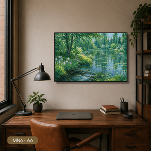Peinture sur toile vintage très vendue, art mural en soie, décoration intérieure, art décoratif classique, fabrication OEM au Vietnam, marque HALO - Product Image 2