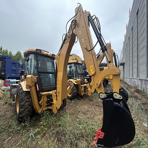 รถตักล้อยางมือสอง ยี่ห้อ Cat รุ่น Wheel Backhoe Loader ขับเคลื่อน 4 ล้อ พร้อมชิ้นส่วนหลักๆ เช่น ชุดลูกปืน เกียร์บ็อกซ์ กำลัง 75 กิโลวัตต์ - Product Image 1