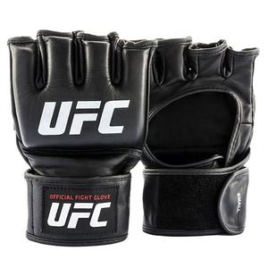 ถุงมือต่อสู้ UFC รุ่นน้ำหนักเบาแบบกำหนดเองขายดีอันดับต้นๆ ทำจากหนัง PU ครึ่งนิ้ว สำหรับฝึกซ้อม MMA ปิดด้วยแถบตีนตุ๊กแก สำหรับผู้ใหญ่ - Product Image 1