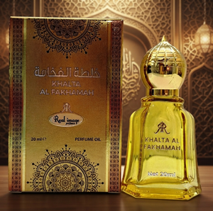Aceite de Perfume Khalta Al Fakhamah 20ml, Larga Duración, Sin Alcohol, Fragancia Corporal Unisex de Lujo - Product Image 6
