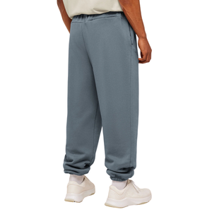 Custom Mens Logo Fleece <b>Trousers</b> Relaxed Tapered Fit Drawstring Waist <b>Cuffed</b> Sweatpants OEMs Apparel Factory Wholesale Suppliers - Product Image 2