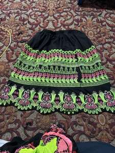 Falda Bordada Informal de Cintura Regular, Estilo Otoñal, Nueva Colección, Algodón de Alta Calidad, Color y Talla Personalizables, Servicio OEM - Product Image 4