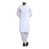 Shalwar Kameez pour hommes musulmans, grande taille, de bonne qualité, en coton, lin et laine, design saoudien, vêtements longs, robe pour hommes musulmans