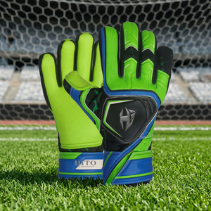Gants de gardien de but de football pour adultes et jeunes, conçus sur mesure, en latex et matériau sportif, confortables - Product Image 3