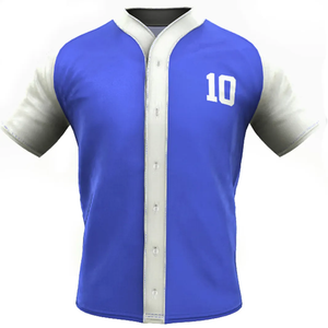 Best Selling Custom Men's Baseball & Softball Sportswear Breathable Softball Jerseys Uniform Set with Unique Fade - Product Image 6
