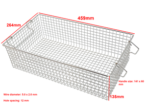 Paniers de nettoyage en métal de fil de Taiwan SS304 - Product Image 4