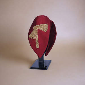 ที่คาดผมปักลายด้วยมือประดับลูกปัดแบบกำหนดชื่อได้ ขายดีที่สุด เหมาะสำหรับงานปาร์ตี้ ของขวัญเทศกาล ที่คาดผมแฟชั่น อุปกรณ์ตกแต่งผม - Product Image 5