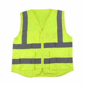 Dernier design – Gilet de travail sans manches pour homme, robuste, pour l'extérieur, automne, sécurité, ANSI Classe 2, imperméable, personnalisable - Product Image 1