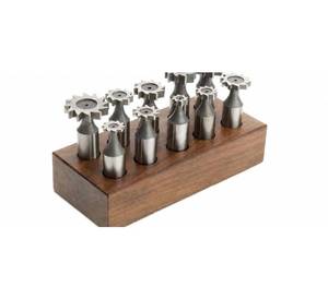Juego de Fresas de Alta Precisión para Ranuras de Chavetero, Surtido de Fresas para Ranuras Woodruff para Acero y Aluminio - Product Image 1