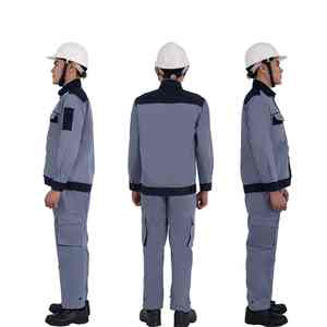 Traje Antiestático para Cuarto Limpio, para Plantas de Ensamblaje Electrónico y Laboratorios Farmacéuticos, Uniforme Industrial - Product Image 6