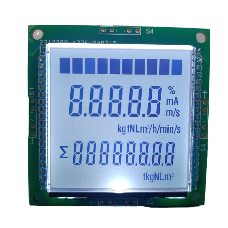 Custom Monochrome TN HTN BTN STN FSTN Gray 7 Segment LCD Display Module LCD Screen Panel for LCM