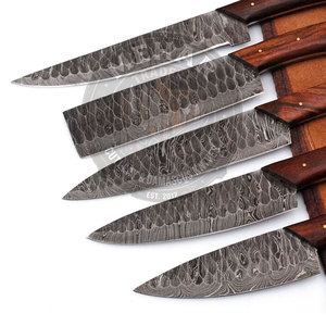 High Quality Unique Design Damascus <b>Kitchen</b> <b>Knife</b> Set Factory Direct SAle Damascus <b>Kitchen</b> <b>Knife</b> Set - Product Image 4