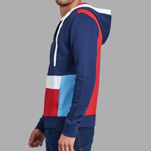 Vente flash - Sweat à capuche zippé pour homme avec logo personnalisé, design uni avec poche, sweat à capuche zippé décontracté pour homme - Product Image 4