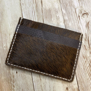 Portefeuille en cuir véritable de haute qualité avec imprimé animal en poils de vache, sacoche de créateur unisexe, vente en gros, best-seller - Product Image 4