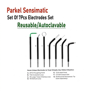 Juego de 7 Electrodos para Pieza de Mano Electrosurge Parkell Sensimatic 500-600-700, Instrumentos Dentales de Acero Inoxidable con Certificación CE - Product Image 2