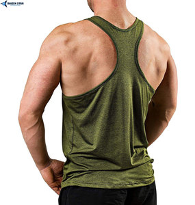 Custom Mens Tank Top Sleeveless Gym Vest Workout Fitness Apparel Quick Dry - Product Image 6