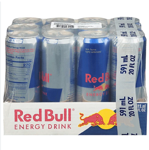 Bebida Energética Red Bull 250 ml / Red Bull 250 ml Bebida Energética / Red Bull Bebida Energética con Alto Contenido de Cafeína - Product Image 1