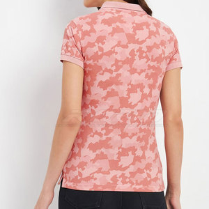 เสื้อโปโลผู้หญิง ผ้าเนื้อนุ่ม ระบายอากาศได้ดี ยืดหยุ่นได้ แขนสั้น ทรงเข้ารูป สวมใส่สบาย เหมาะสำหรับวิ่ง ออกกำลังกาย และกิจกรรมต่างๆ - Product Image 4