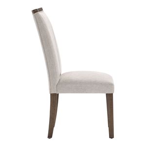 Set di 2 sedie da pranzo in legno dal design contemporaneo con finitura marrone - Product Image 3