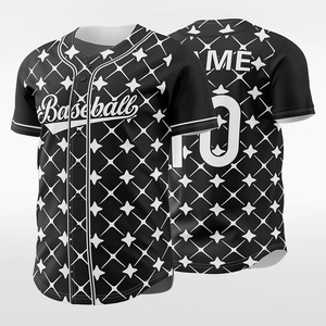 Maillot de baseball à manches courtes de haute qualité, meilleur rapport qualité-prix, tissu 100% polyester respirant, service OEM de marque personnalisée - Product Image 5