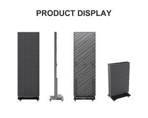 Pantalla LED P2.5 Ligera y Plegable con Soporte, Portátil con Ruedas, para Publicidad Digital en Tiendas Pop-up y Ferias Comerciales - Product Image 5