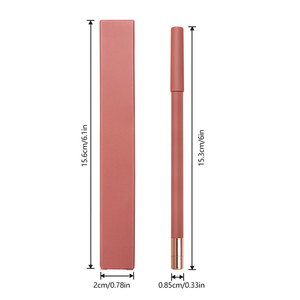 Crayon à lèvres mat naturel minéral 8 couleurs, waterproof, longue tenue, contour des lèvres nude et audacieux - Product Image 4