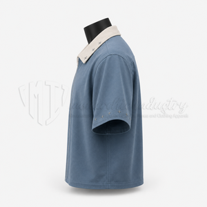 เสื้อแจ็คเก็ตแขนสั้นลำลองสำหรับผู้ชาย คอปกพับได้ ซิปหน้า ผลิตจากผ้าฝ้ายออร์แกนิค 100% เป็นมิตรต่อสิ่งแวดล้อม แห้งเร็ว น้ำหนักเบา เหมาะสำหรับฤดูใบไม้ผลิ - Product Image 5