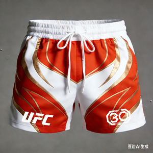 Shorts de combat UFC été 2026, nouveau design spécial, pour hommes, MMA, boxe, fitness, entraînement de Jiu-Jitsu, octogone, cage, shorts de Jiu-Jitsu - Product Image 5
