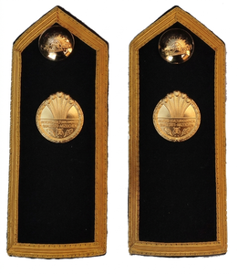 Epaulettes de hombro hechos a mano de primera calidad con insignia metálica para uniformes de Australia - Product Image 1