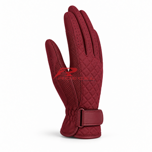Guantes ligeros para equitación que ofrecen excelente flexibilidad, un manejo seguro y comodidad transpirable para el trabajo en la establos. - Product Image 3