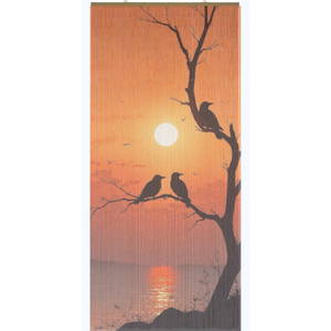 Luxury Bamboo Beaded Curtain Handmade Vietnamese Craftsmen Custom Room Divider Bohemian Design Blackout Light Control Durable - Product Image 1