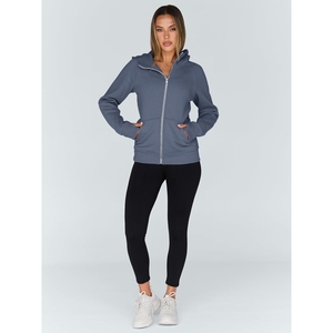 Shoulder Season 240Gsm Lightweight women's <b>Hoodie</b> <b>Thin</b> Hooded Top for Autumn Wear Breathable Cotton Pullover - Product Image 1