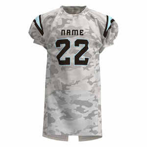 Tenues de football américain de qualité supérieure, entièrement personnalisées avec logo et impression par sublimation, uniformes d'équipe - Product Image 2