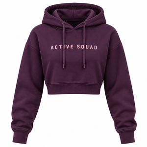 <b>White</b> Sweatshirt Cotton <b>Crop</b> Hoodie for Women Custom Logo Women USA American Hoodies Fashionable Wholesale Rate - Product Image 3