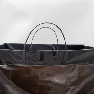 Sacs à provisions réutilisables en plastique à poignée rigide, design de luxe personnalisé avec logo, commande auprès du fournisseur vietnamien 2025 - Product Image 6
