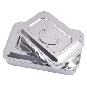 Bandeja de Instrumentos Quirúrgicos de Acero Inoxidable, Resistente, Manual, para Uso Médico, Esterilización a Alta Temperatura - Product Image 4