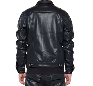 Veste en cuir véritable de haute qualité pour hommes, matière respirante, vestes en cuir pour hommes à prix avantageux, veste en cuir pour hommes - Product Image 6