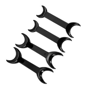 Retractor Bucal de Plástico Negro, Retractor Labial Tipo C de Doble Extremo, Juego de Abridores Bucales para Fotografía Intraoral, Hecho en Pakistán - Product Image 6