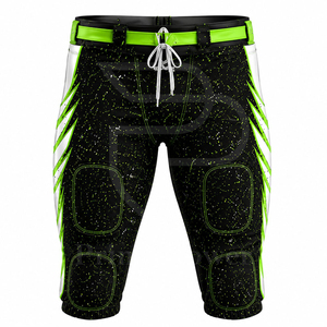 Conjunto de Pantalones y Camiseta Personalizados de Fútbol Americano, Tela Elástica Transpirable, Uniforme de Equipo Juvenil y Adulto, Venta al Por Mayor - Product Image 4