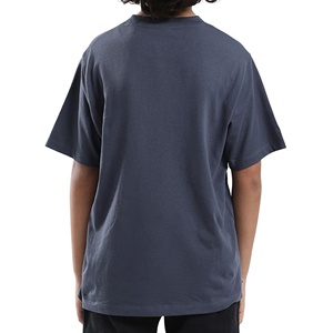 RIOLEAF T-shirt Enfant Classique Automne en Coton Tricoté Col Rond Anti-boulochage Écologique à Manches Courtes Motif Rayé - Product Image 2