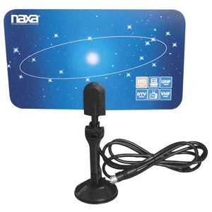Antenne TV numérique ultra-mince à panneau plat pour HDTV et ATSC, alimentée par l'alimentation du téléviseur - Product Image 1