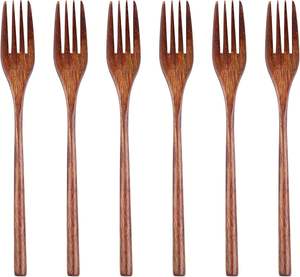 ชุดส้อมไม้กระถินณรงค์ธรรมชาติ 100% - ชุดอุปกรณ์รับประทานอาหารสำหรับงานแต่งงานที่เป็นมิตรกับสิ่งแวดล้อม ส้อมไม้ธรรมชาติราคาดีที่สุด - Product Image 3